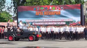 Pemprov Sulsel Gelar Apel Kesiapsiagaan Hadapi Bencana Hidrometeorologi